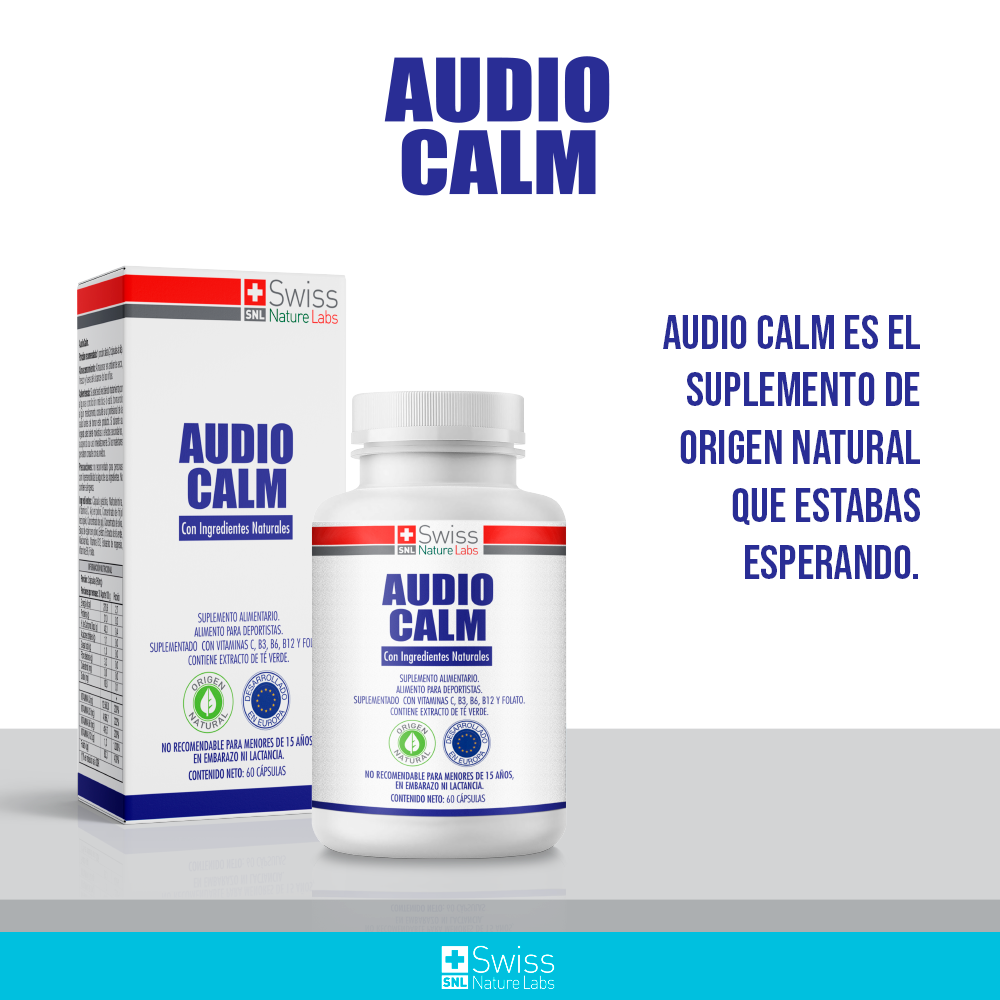 AudioCalm Suplemento para el Tinnitus