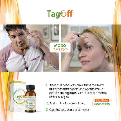 Tag Off Solución Verrugas y Carnosidades